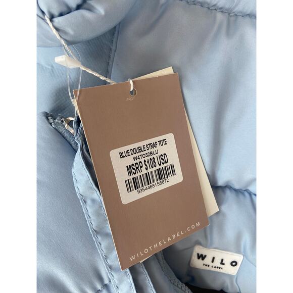 Wilo Large Puffer Tote Bag NWT - Picture 3 of 7